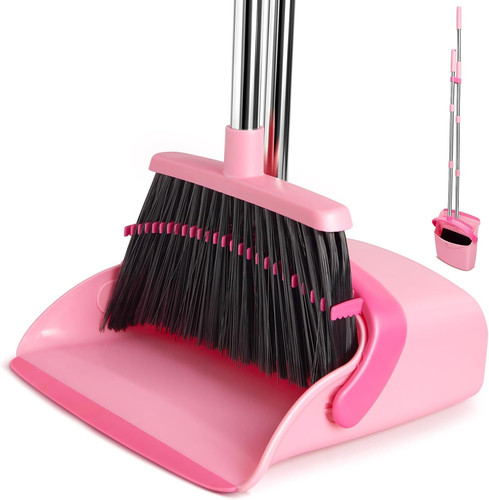 Broom and dustpan set - broom,